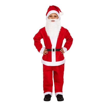 Children's Santa Claus Costume for 7-9 Years