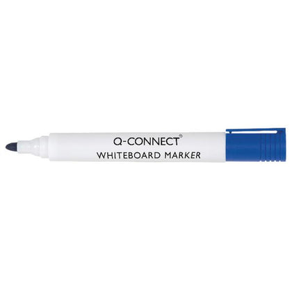 Pack of 10 Drywipe Blue Marker Pens