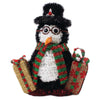 Large Penguin Christmas Tinsel Decoration