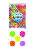 Bag of 100 Glow In The Dark Assorted Colours Bouncy Jet Balls