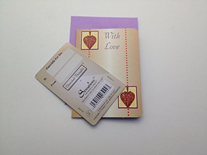 My Boyfriend With Love....Wallet Card (Sentimental Keepsake Wallet / Purse Card)