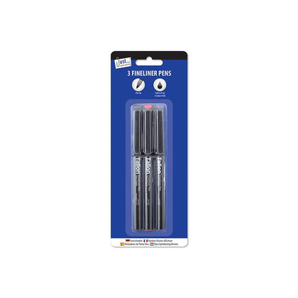 Pack of 3 Fineliner Pens