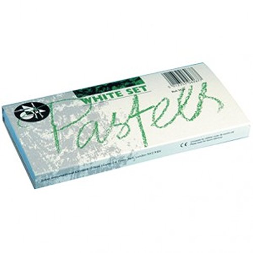 Pack of 12 White Pastel Set