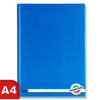 A4 160 Pages Printer Blue Hardcover Notebook by Premto