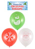 Pack of 15 Christmas Design Balloons