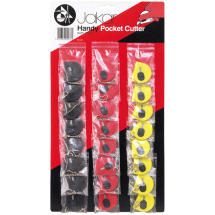 Pack of 24 Pocket Cutters with Chain