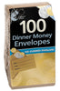 Dinner Money Envelopes (100 Pack)