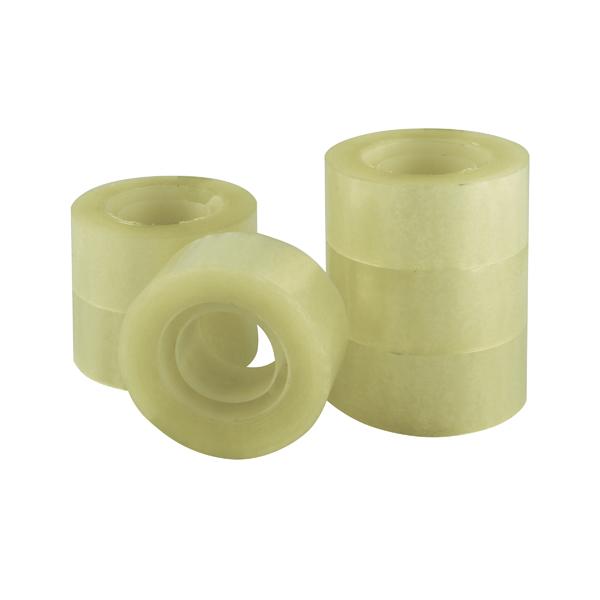 Pack of 6 24mm x 33m Adhesive Tapes