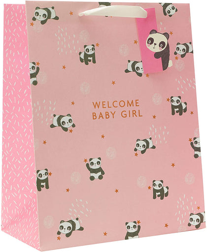 Welcome Baby Girl Large Size Gift Bag