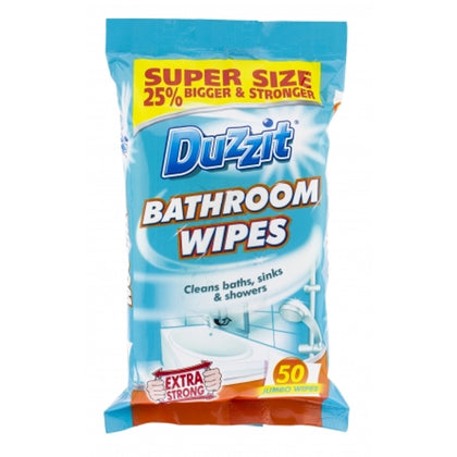 Duzzit Bathroom Wipes (50 Pack)