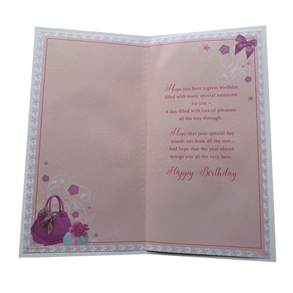 Cousin Female Birthday Soft Whispers Card