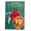 You're 5th Greatest Show About To Begin Birthday Card