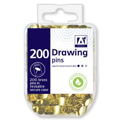 Box of 200 Drawing Pins