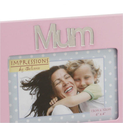 Juliana Impressions Mum Pink Photo Frame 4 x 6