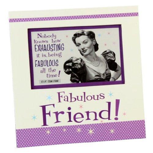 Fabulous Friend Juliana Diner Frame 6" x 4"