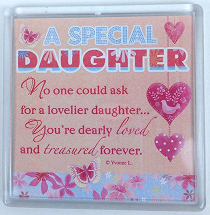 A Special Daughter Sentimental Fridge Magnet