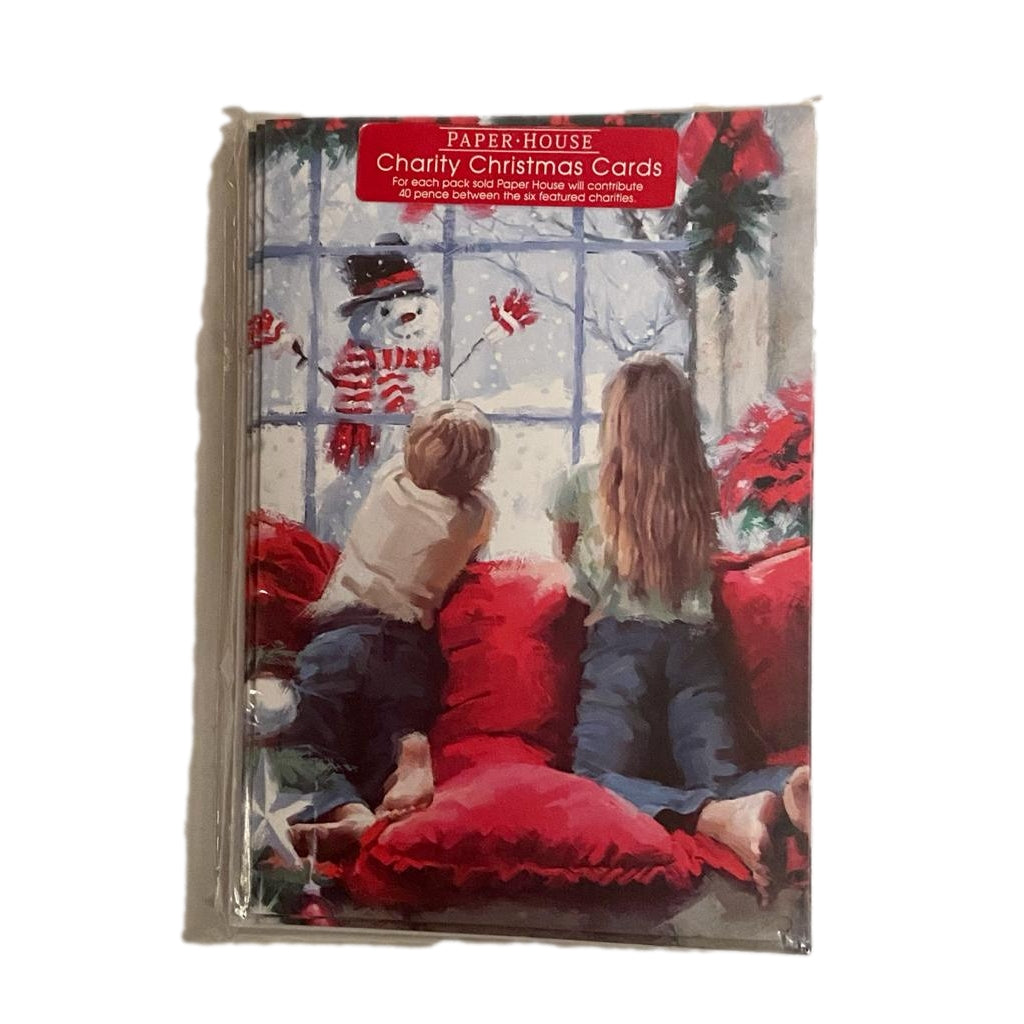 Medici Charity Christmas Children and Snowman