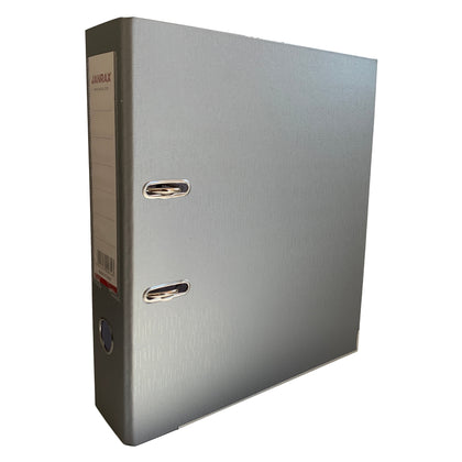 A4 Grey Paperbacked Lever Arch File by Janrax