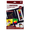 Art Instructor 21 Pieces Watercolour Paint Travel Set by Royal & Langnickel