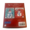 Box of 24 Happy Christmas Cards Snowman and Penguins Design