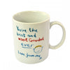 "The Best And Wisest Grandad" Ceramic Mug