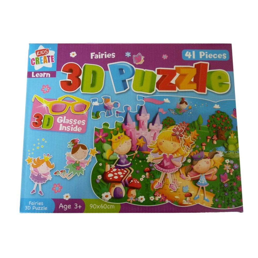 3D Fairies Design Puzzle