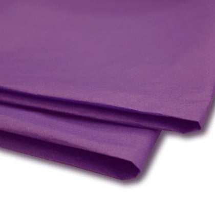 Pack of 480 Sheets 500x750mm Deep Purple Tissue Paper