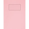 Silvine 9"x7" Pink Plain Inner Exercise Book