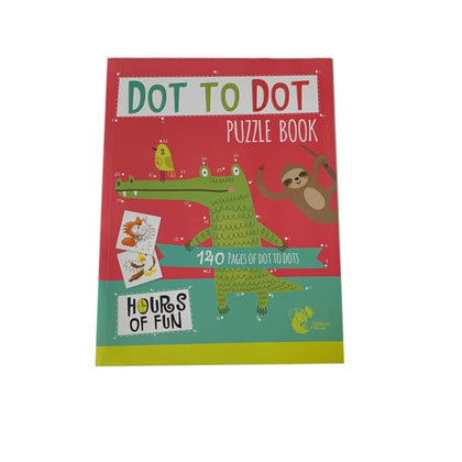 140 Pages Dot to Dot Puzzle Book by Chiltern Stationery