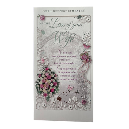 Loss of Wife Sympathy Opacity Card 'ops7201/02'