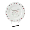 Tracey Russell Mr & Mrs Personalisable Plate & Pen Wedding Gift Set