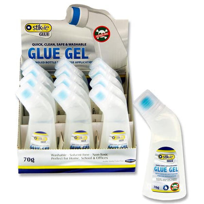 70g Curve Clear Liquid Glue Gel by Stik-ie