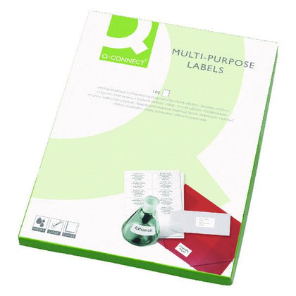 Multipurpose Labels 199.6x289mm 1 Per Sheet White (Pack of 100)
