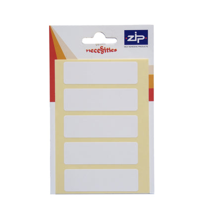 Pack of 60 19 x 63mm White Labels