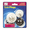 Pack of 3 Assorted Sink Plugs
