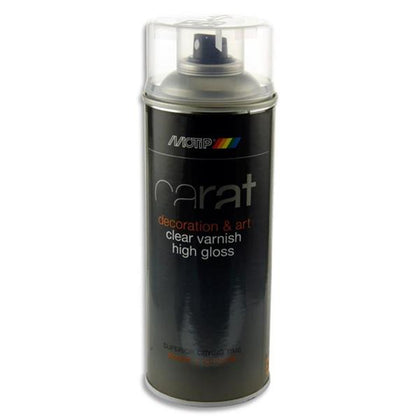 400ml Can Art High Gloss Spray Varnish by Carat