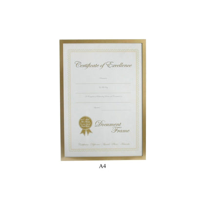 A4 Document Award Certificate Photo Frame 8.25