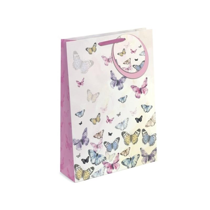 Butterflies Design Extra Large Gift Bag