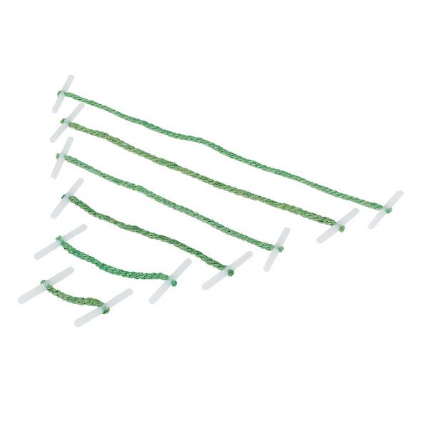 Pack of 100 152mm Metal Treasury Tags