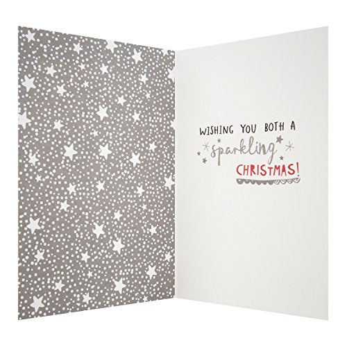 Mum and Dad "Lots of Love" Both Of You Christmas Card