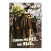 Star Wars Thank You Teacher Card "Yoda"