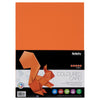 Pack of 50 Sheets A4 Saffron Orange 160gsm Card by Premier Activity