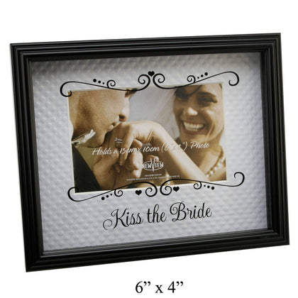 Wedding Bride & Groom Glass Printed Picture Photo Frame 