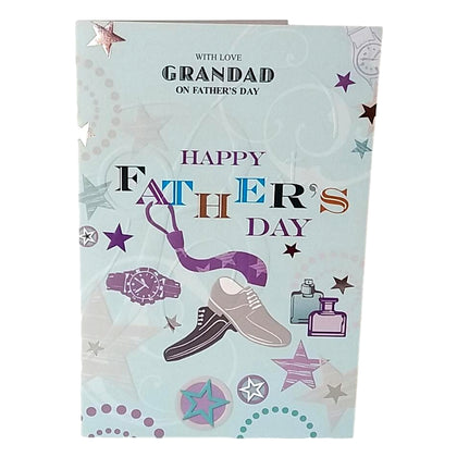 With Love Grandad on Father's Day Card