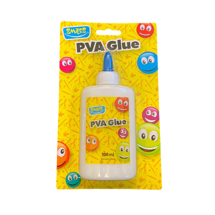 Smiles PVA Glue 100ml Solvent Free