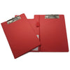Red A5 Foldover Clipboard