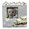 Baby Owl Series Boys Blue Small Photo Frame - 3"x3" Picture