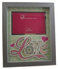 Laura Darrington Patchwork Coll Frame 6" x 4" - Love. In a Gift Box