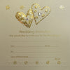 Pack of 10 Jean Barrington Wedding Invitations - Two Hearts/Cream