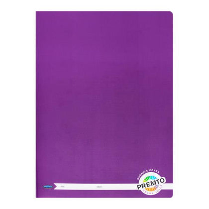 A4 120 Pages Grape Juice Purple Durable Cover Manuscript Book by Premto